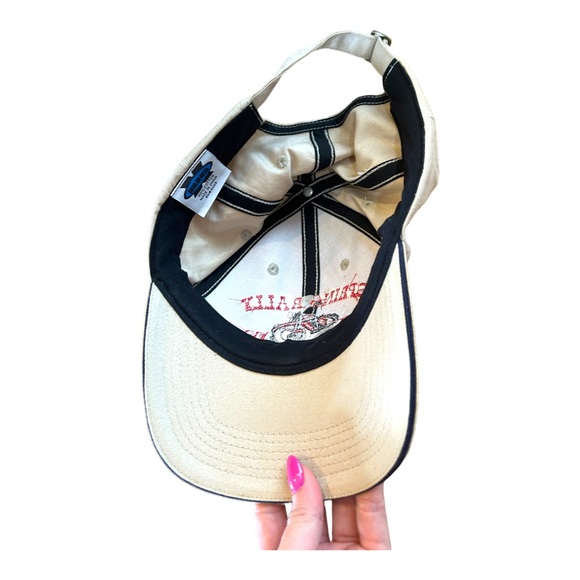 Spring Rally Biker Trucker Hat Cap Motorcycle Myrtle Beach Embroidered Cotton - Picture 4 of 4